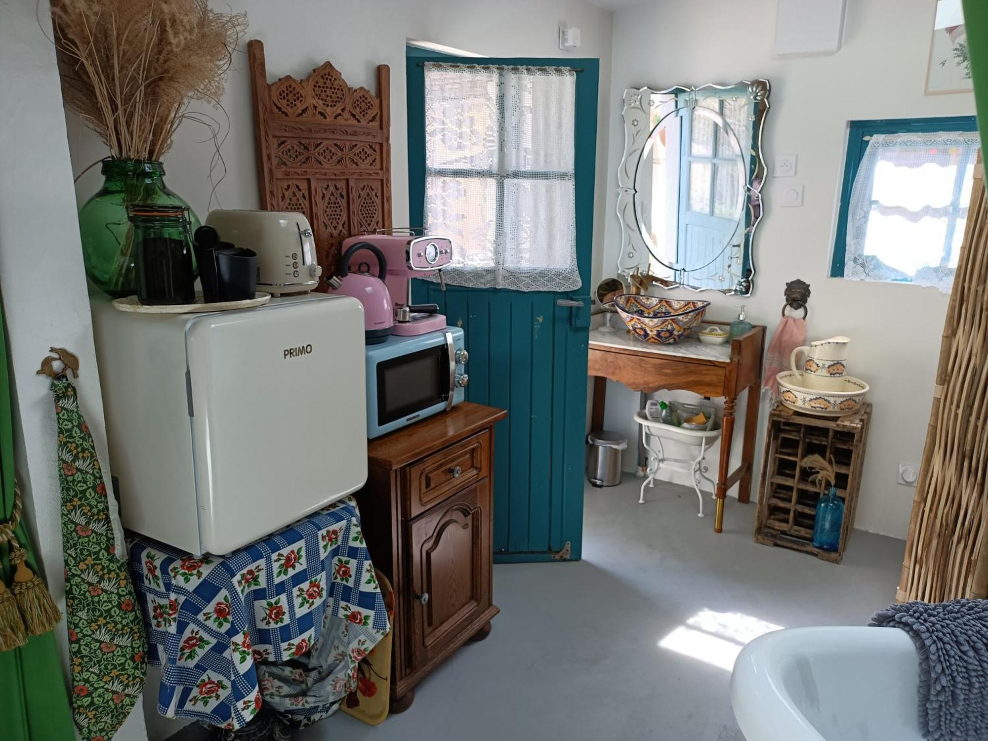 L'Atelier-Chambrette Dans Le Jardin Avec Salle De Bains, Sans Cuisine Trôo Zimmer foto